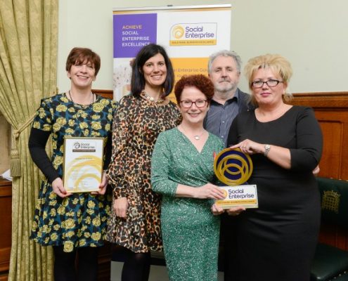 IC24 being awarded the Social Enterprise Gold Mark