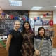 Lucy Findlay with Irina Makeeva and young social entrepreneur Anna in Novosibirsk