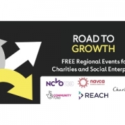 Charity Bank Road to Growth events banner