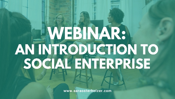 Webinar: an introduction to social enterprise