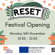RESET2020 festival banner