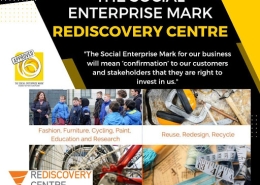 Rediscovery Centre achieves the Social Enterprise Mark