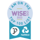 WISE100 badge - I am on the WISE100 Top 100 list